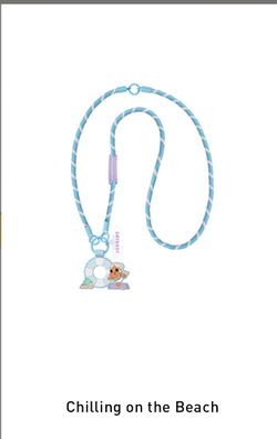 NEW - CRYBABY VACATION MODE ON LONG LANYARD - CHILLING ON THE BEACH POP NOW