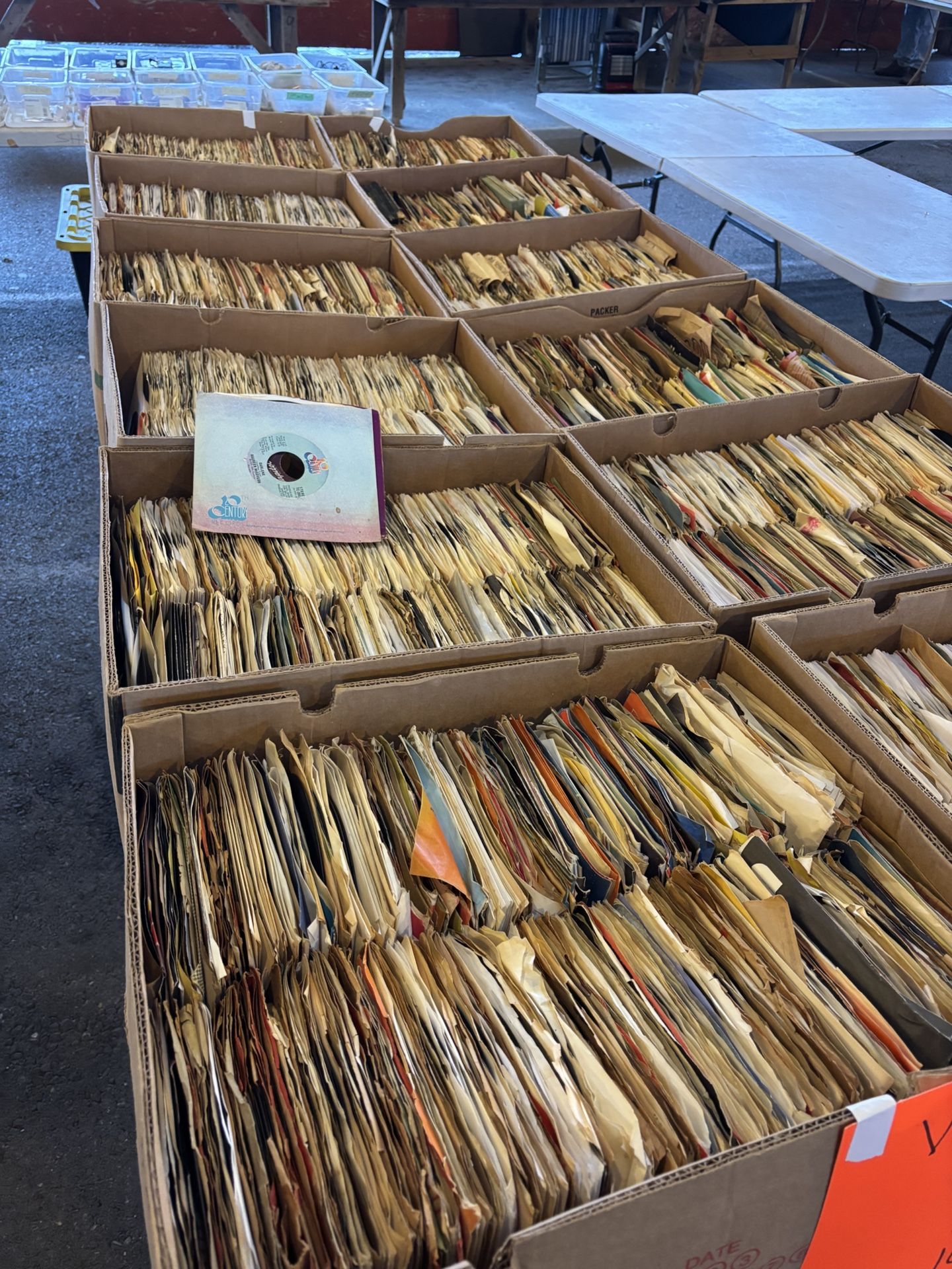 Over 4500 45’s Vinyl 