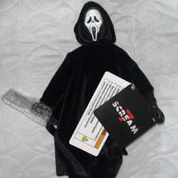 Scream Movie Talking Ghostface Plush