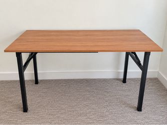 Wooden Folding Desk — Like New