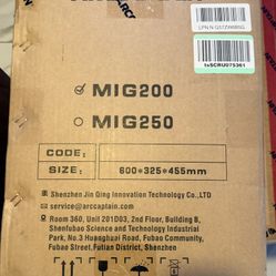 Arccaptain mig 200 multi process welder