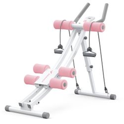 Foldable Ab Machine with Single-Side Motion