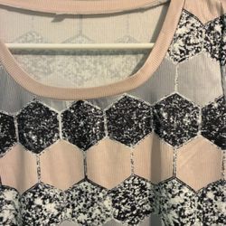 Women's Long Sleeve Top, Size M, New In Bag