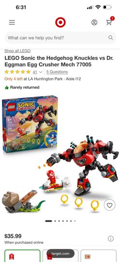 Sonic Legos