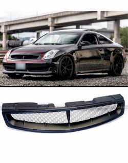 For Scion xB 08-10 Upper & Lower Badgeless Glossy Black Front Mesh Grill Grille