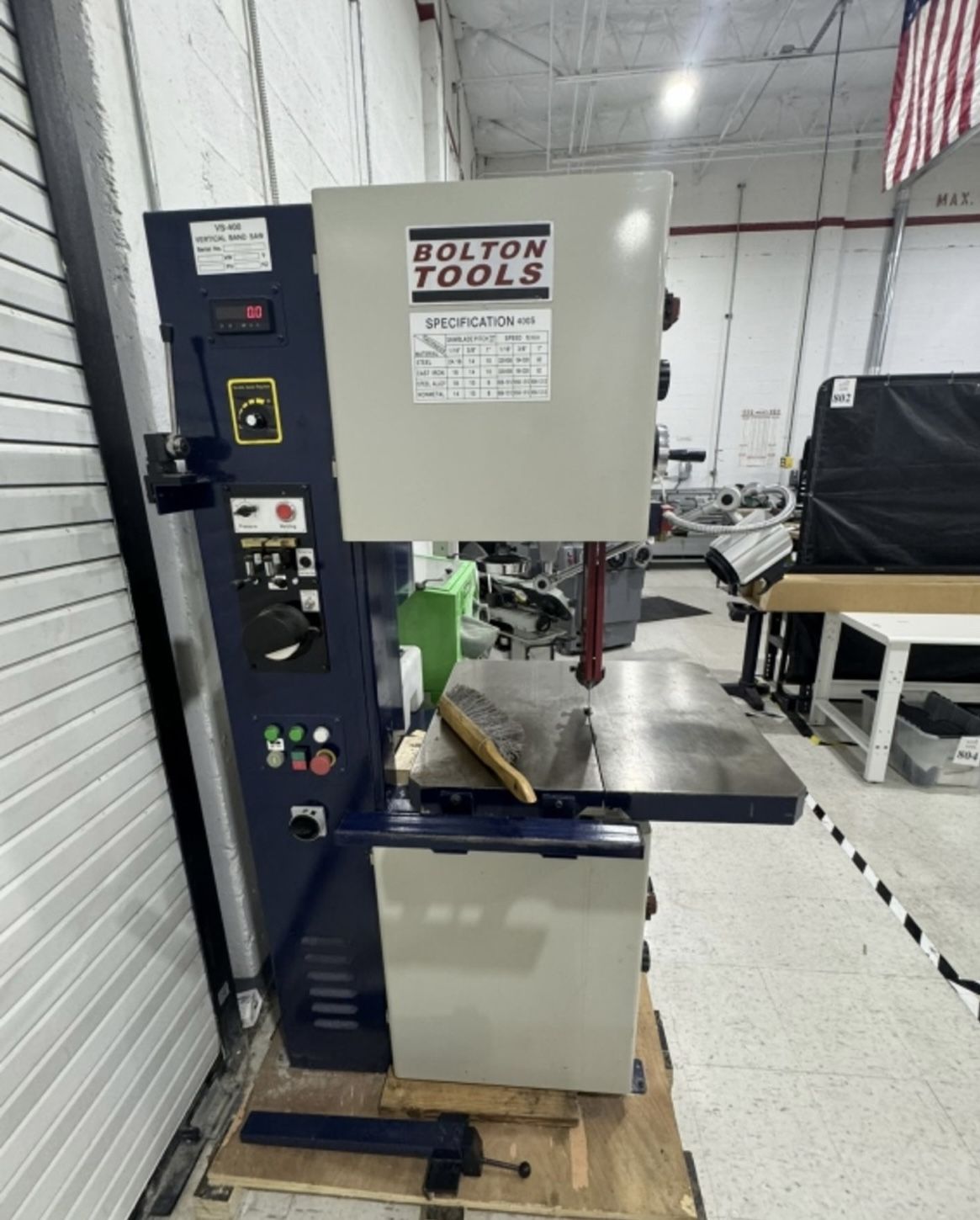 Vertical Metal Bandsaw 