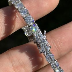 Moissanite bracelet 