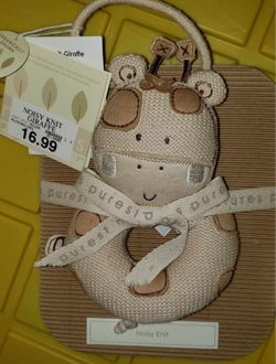 New. Organic knit baby toys $5ea or 2/$8
