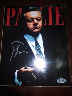 Paul Sorvino Signed Photo