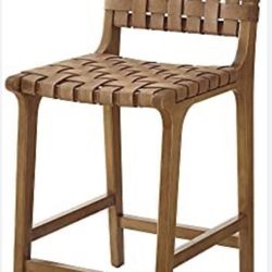 ball & cast 24 inch barstool (1)   This item is brand new never used. Has blemishes on wood and damage on bottom. It should cost a few dollars to fix 