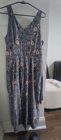 Floral Sleeveless Jumpsuit