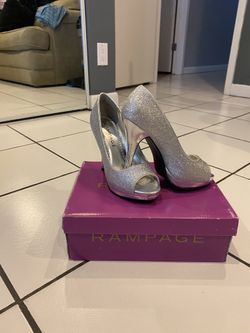Silver heels for special occasions
