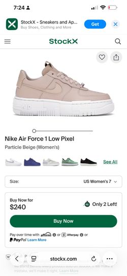 Nike Air Force 1 low pixel