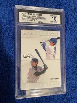 Ohtani/Ichiro 2023 LEAF Double