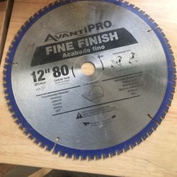 12” Finish Cut Saw Blade