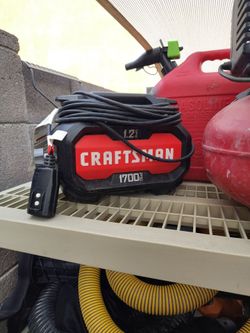 Craftsman pressure washer