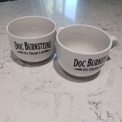 "Doc Burnstein's" Ice Cream Cups/ Coffee Mug