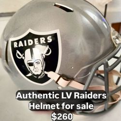 AUTHENTIC LV Raiders Full Size Helmet