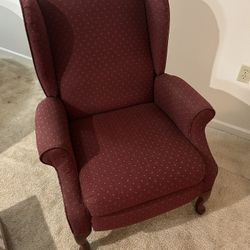 Lane Furniture Wing Back/recliner Chair. 