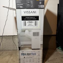 Vissani Portable Air Conditioner 5,000 BTU – Like New