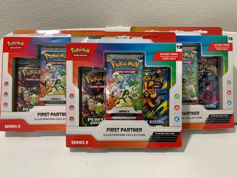 Pokémon First Partner Illustration Collection Series 2 (x3)