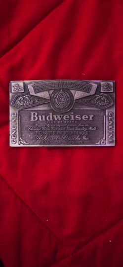 Budweiser Belt Buckle