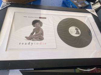 Biggie smalls album and album cover wall art
