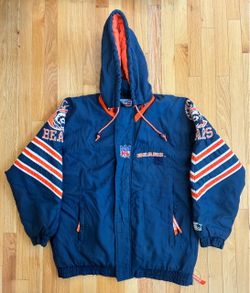 Vintage Chicago Bears Starter Pro Line Hooded Jacket NFL Coat Men’s Size M