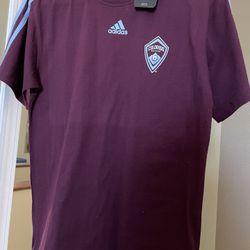 Adidas Shirt YL, White Swim Shirt YXL