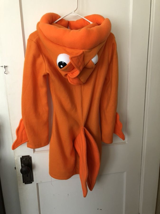Goldfish Adult Orange Halloween Costume