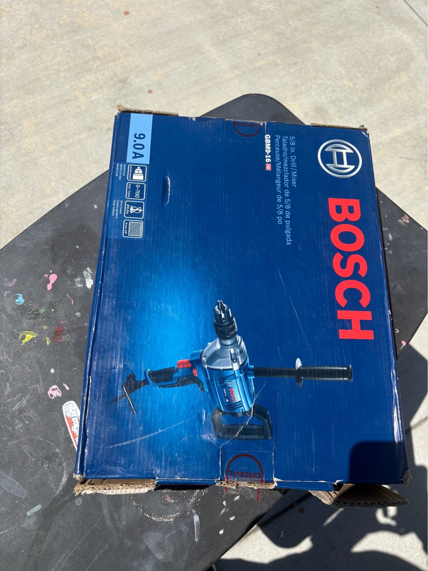 Bosch drill mixer