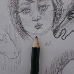 ORIGINAL ART ORLANDO AREA HAND DRAWN SMALL