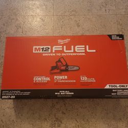 Milwaukee Fuel M12 Hatchet Chainsaw  Tool Only  $120 Firm 