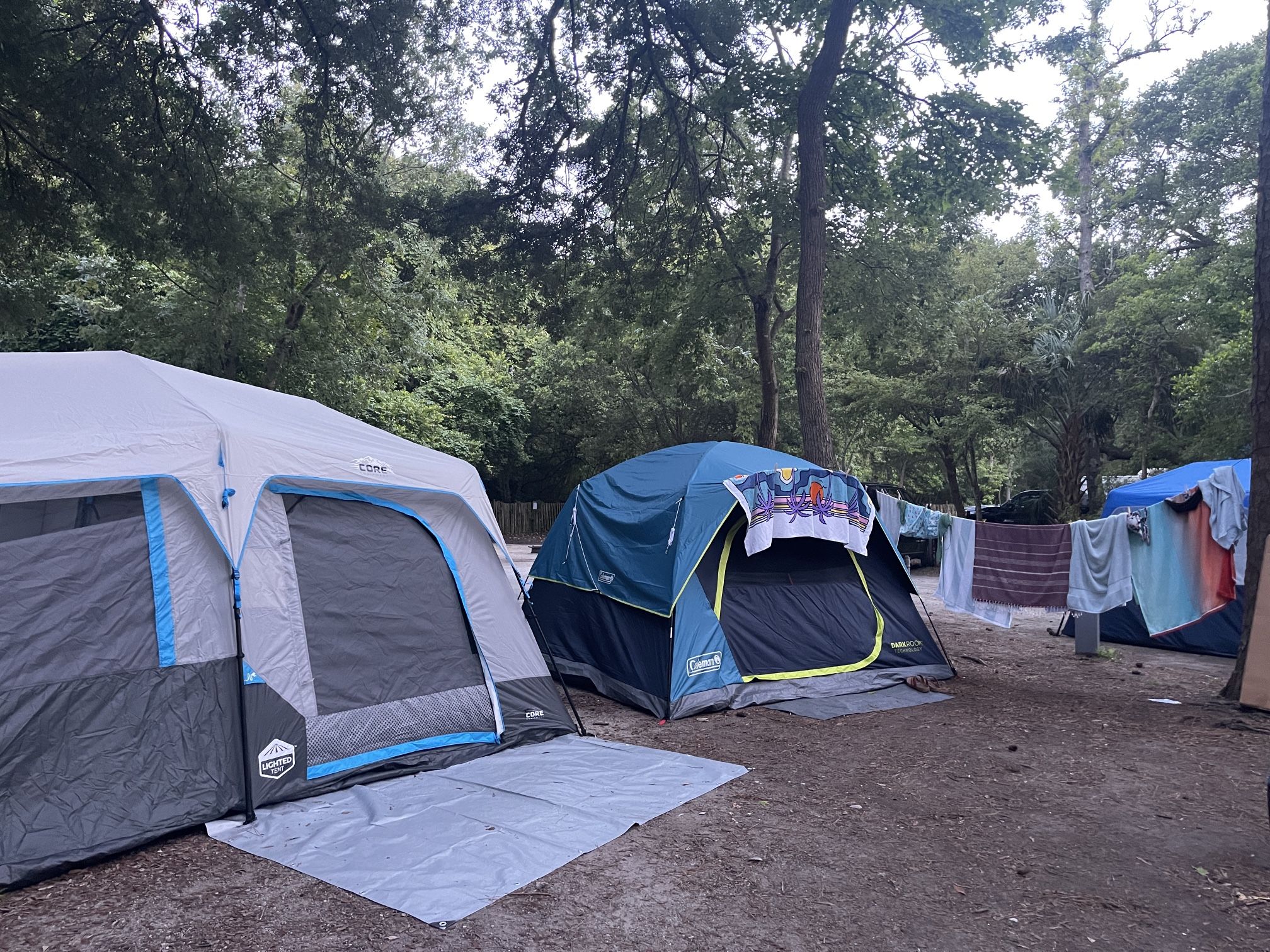 Coleman Dark Room Technology 4-Person Tent