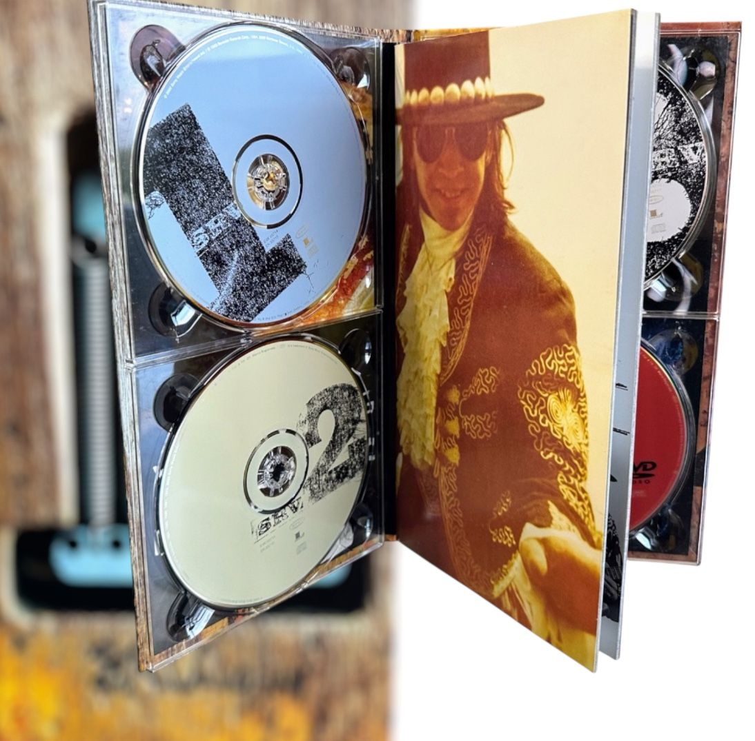 Stevie Ray Vaughan (SRV) & Double Trouble 3 CD’s & DVD Collector Box Set