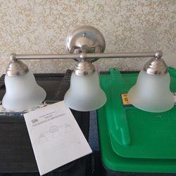 Bath vanity light fixture