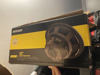Kicker 12 Inch Subwoofer 