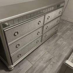 Bed Frame And Dresser 