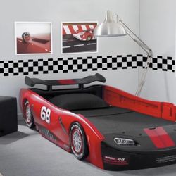 Kids Twin Size Car Bed