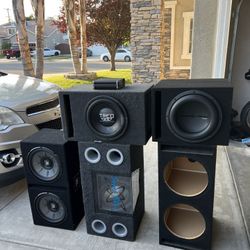12 Inch Subwoofers & Sub Boxes 
