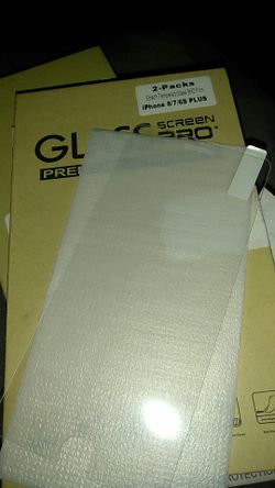 Etrech Tempered Glass 9HD Film 2 Pack For iPhone 8/7/6s plus