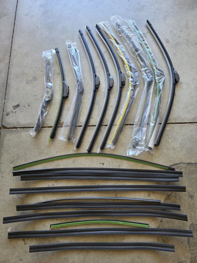 New Windshield Wipers/ Wipers Blade Inserts Car Truck Suv
