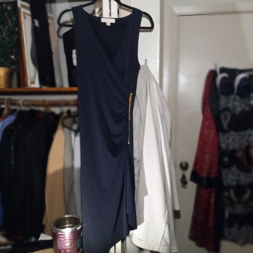 Michael Kors Asymmetrical Evening Dress Size: M