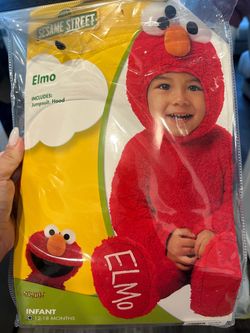 Sesame Street Elmo Infant Costume 12-18 Months