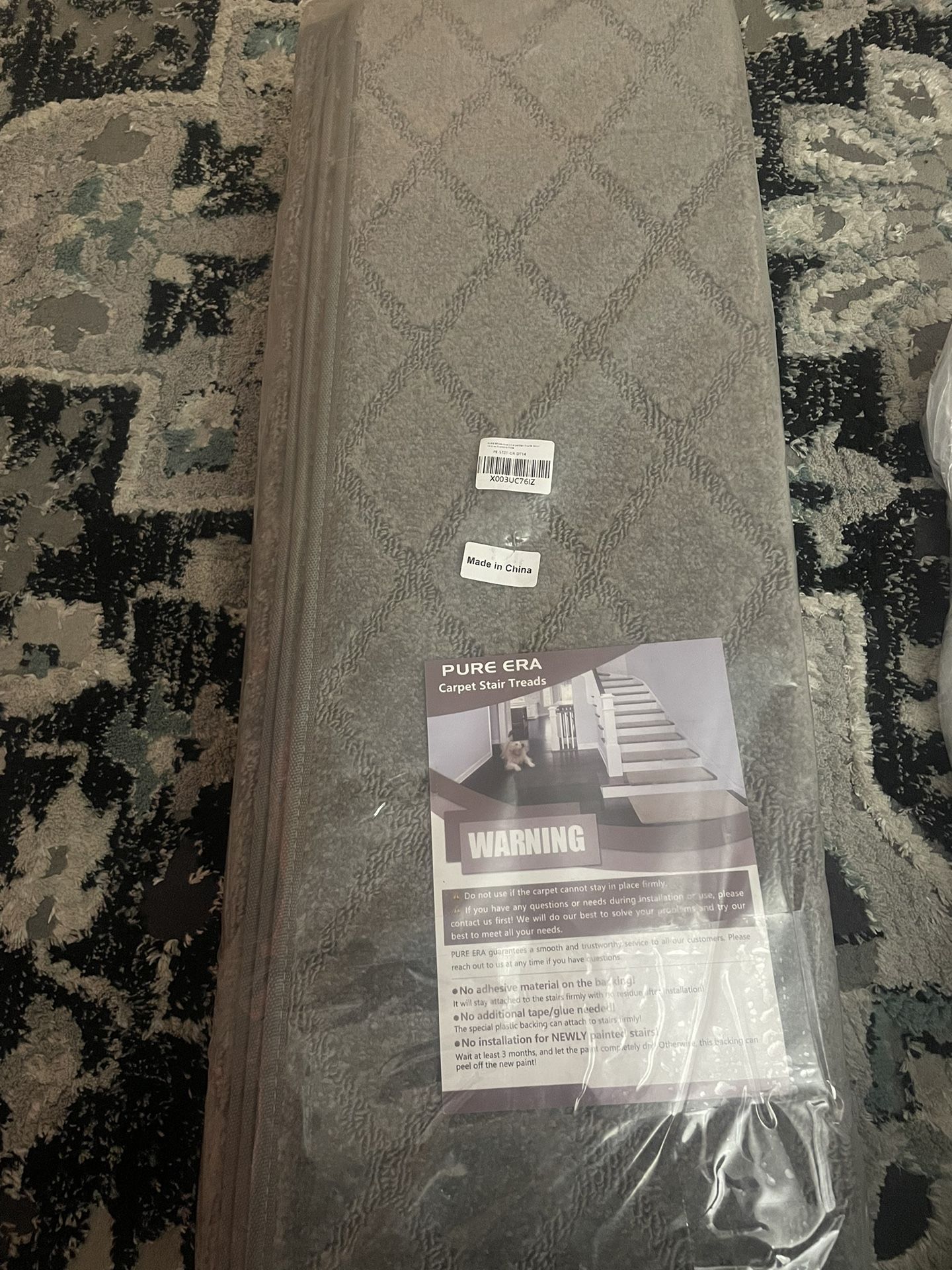Sponsored    Visit the Store, PURE ERA PURE ERA Visit the Store 4.4 4.4 out of 5 stars (2,007) PURE ERA Bullnose Carpet Stair Treads Set Tape Free Non