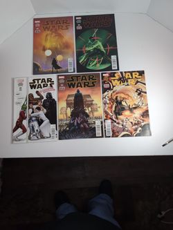 Star Wars 2015 Marvel Comic Lot Issues #1 2 3 4 6 High Grade Party Variant