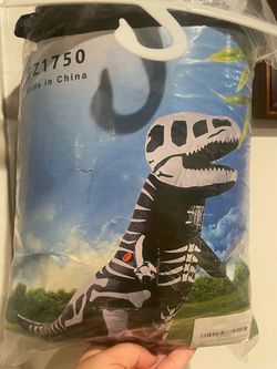 T. rex inflatable costume