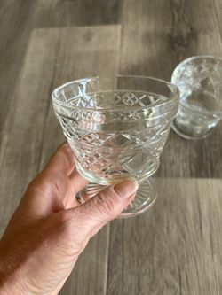 2 Nucut Wine Glasses Gorgeous
