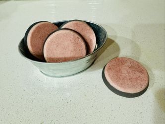 Handmade Organic  Twighlight Woods Facial Soap With French Pink Clay, Coconut Milk , Activated Charcoal 