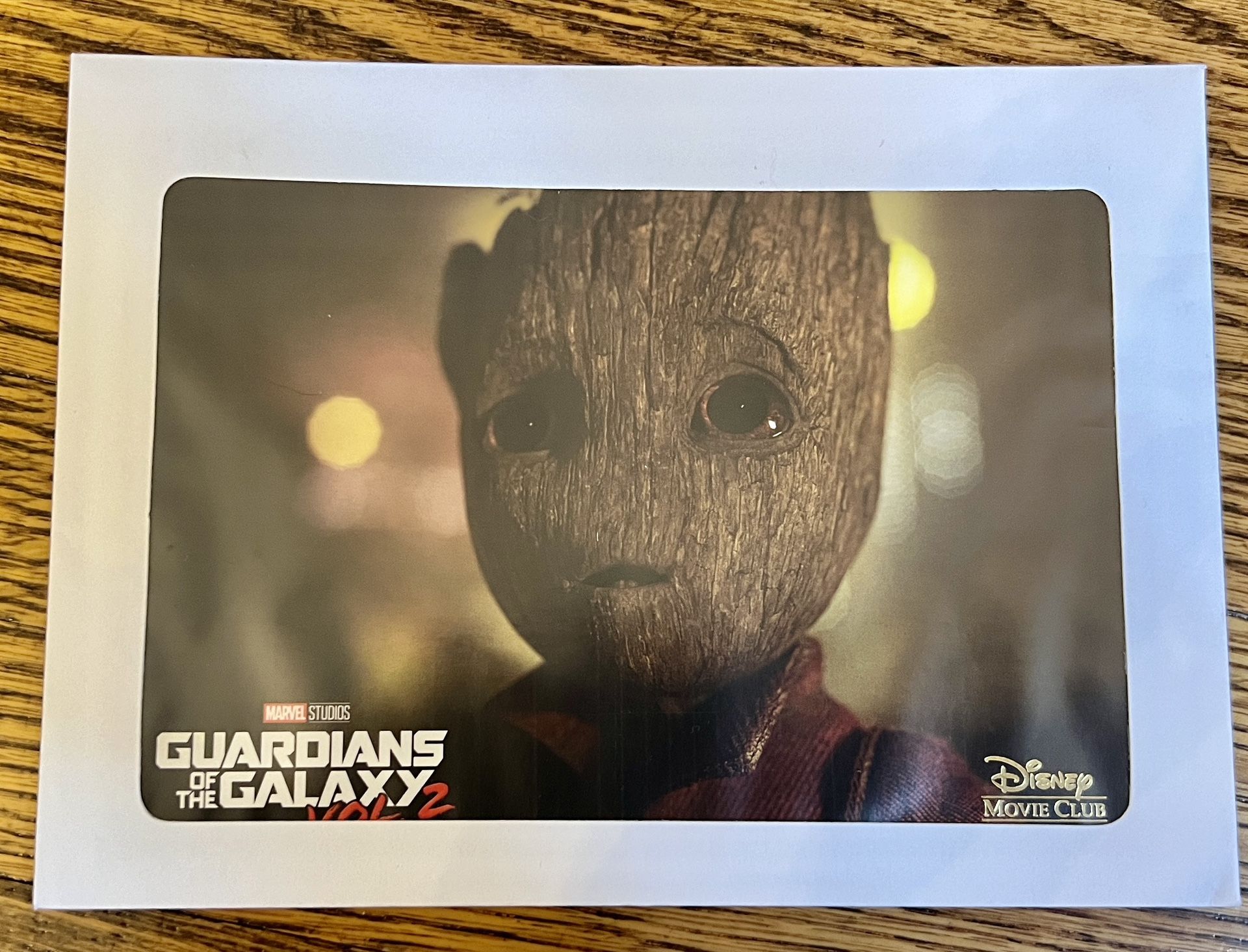 Disney Movie Club Baby Groot GoG Vol. 2 Lithograph